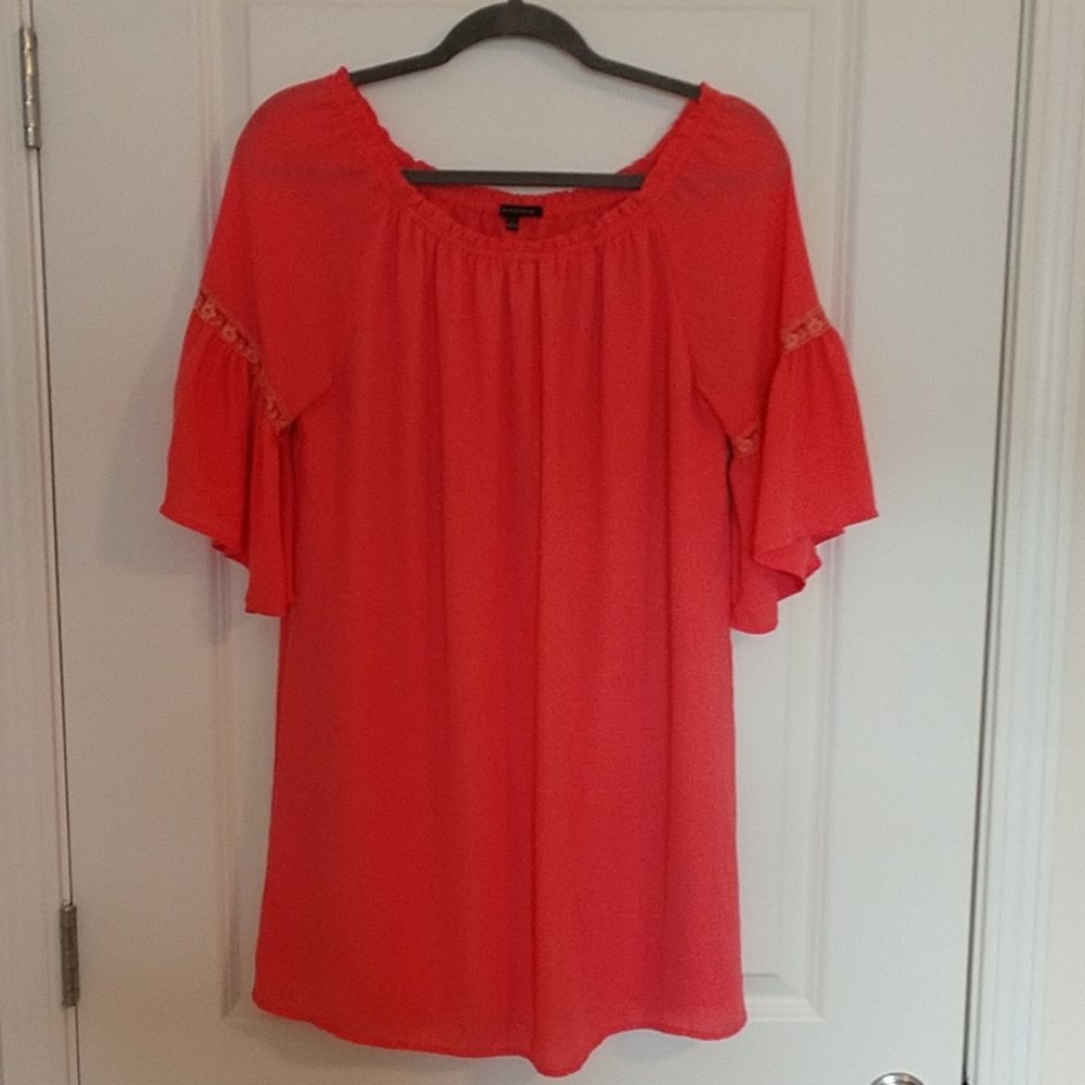 STACCATO coral dress Sz L